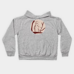 Sketch Squirrel Kids Hoodie